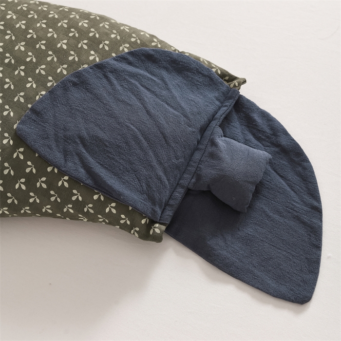 91家纺网 家纺一手货源 找家纺 芯洲 2025新款荞麦枕卡通田园风茄子造型荞麦枕头枕芯 茄多多-绿