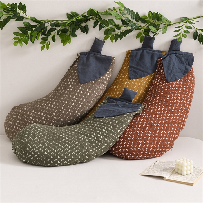 芯洲 2025新款荞麦枕卡通田园风茄子造型荞麦枕头枕芯 组合图