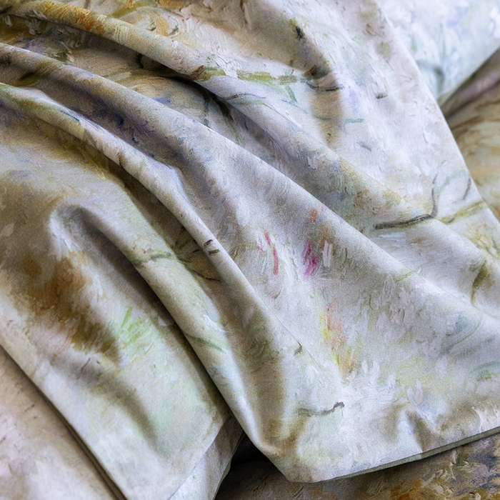 91家纺网 家纺一手货源 找家纺 立奥被业 2025新款全棉高密磨毛数码印花四件套（控价199）丛林绿