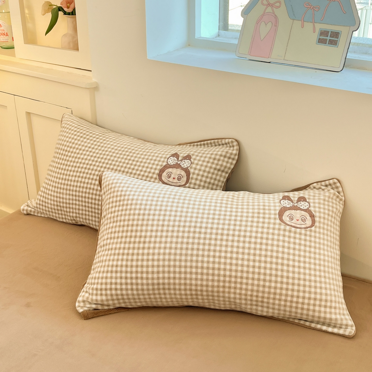 91家纺网 家纺一手货源 找家纺 （总）沐慕 2025新款200克牛奶绒贴布绣四件套