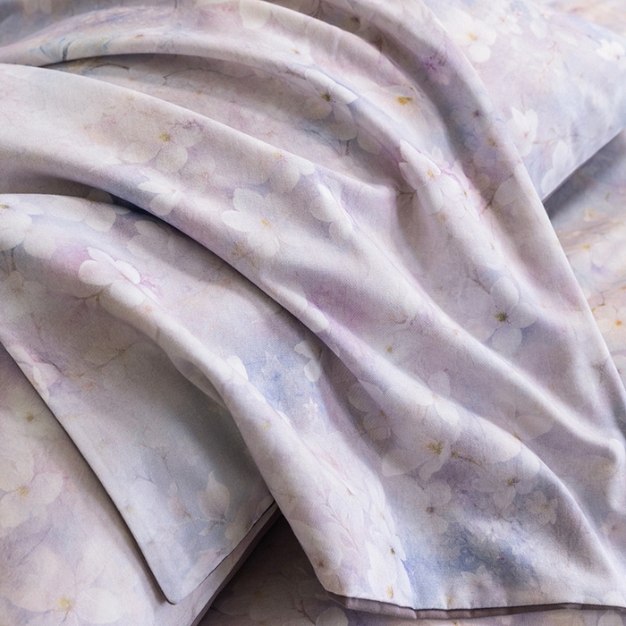 91家纺网 家纺一手货源 找家纺 立奥被业 2025新款全棉高密磨毛数码印花四件套（控价199）莫里斯紫