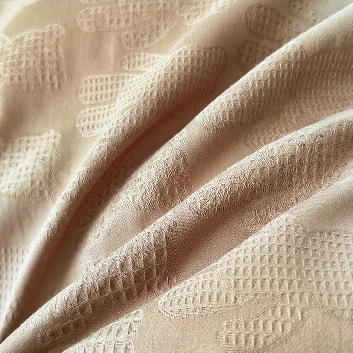 91家纺网 家纺一手货源 找家纺 （总）菡宝 2025新款全棉纯棉色织小提花四件套支持定制定做尺寸