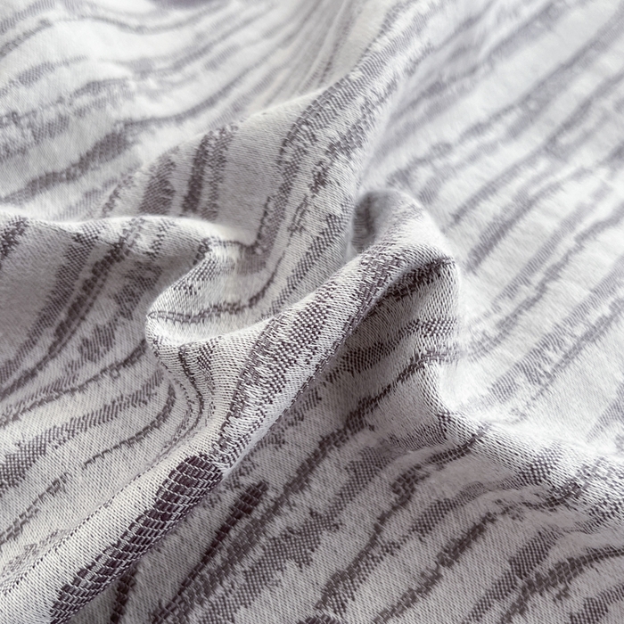 91家纺网 家纺一手货源 找家纺 菡宝 2025新款全棉纯棉色织双层纱提花四件套支持定制定做尺寸 蝶舞-紫