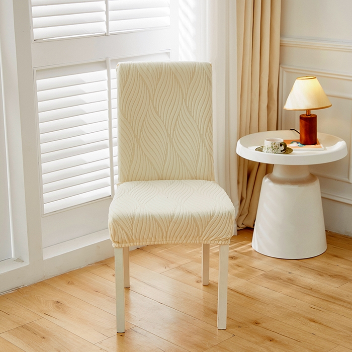 天下布艺 2025新款云锦椅子套 米色