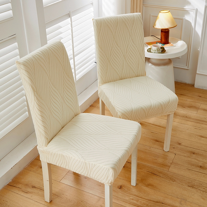 91家纺网 家纺一手货源 找家纺 天下布艺 2025新款云锦椅子套 米色