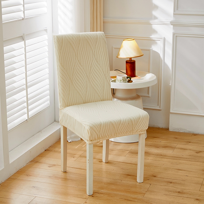 91家纺网 家纺一手货源 找家纺 天下布艺 2025新款云锦椅子套 米色