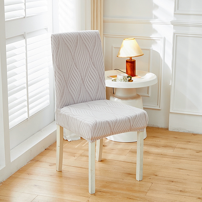 91家纺网 家纺一手货源 找家纺 天下布艺 2025新款云锦椅子套 浅灰