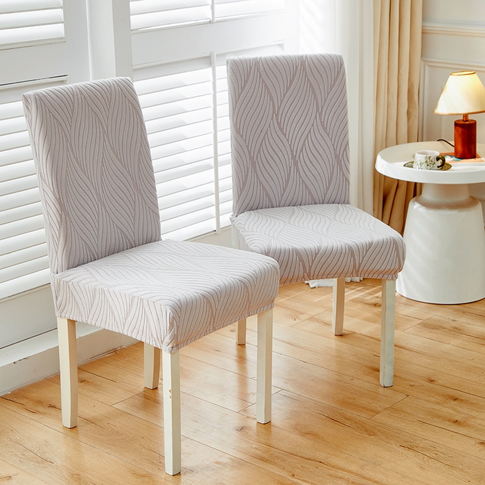 91家纺网 家纺一手货源 找家纺 天下布艺 2025新款云锦椅子套 浅灰