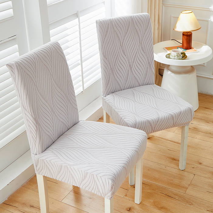 91家纺网 家纺一手货源 找家纺 天下布艺 2025新款云锦椅子套 浅灰