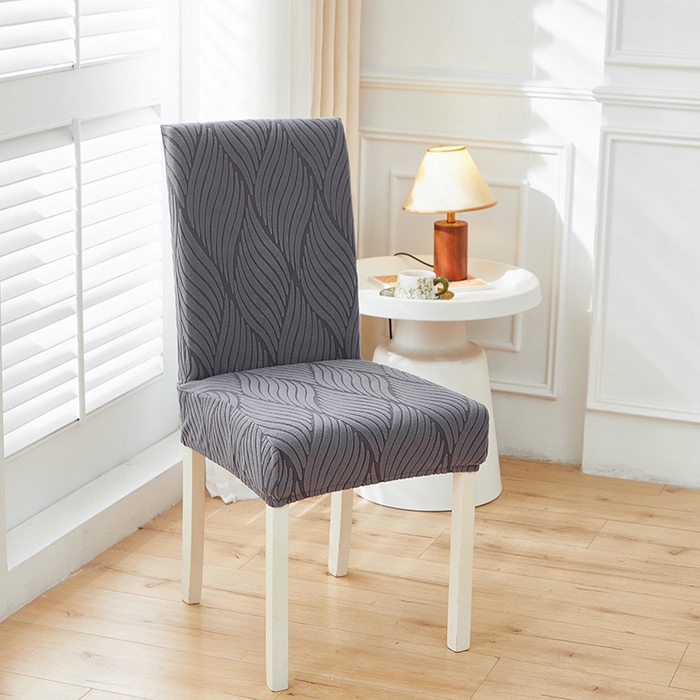 91家纺网 家纺一手货源 找家纺 天下布艺 2025新款云锦椅子套 深灰