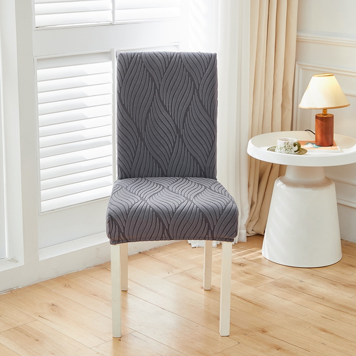 天下布艺 2025新款云锦椅子套 深灰