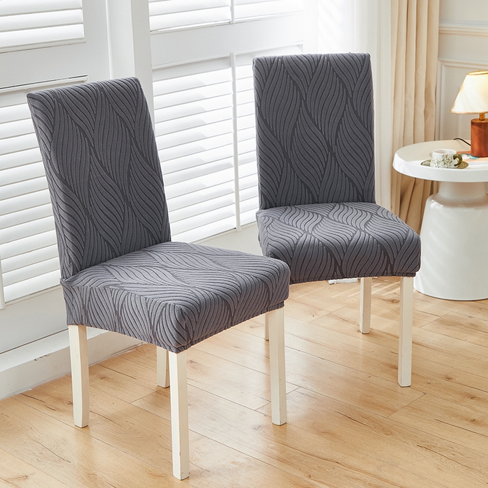 91家纺网 家纺一手货源 找家纺 天下布艺 2025新款云锦椅子套 深灰