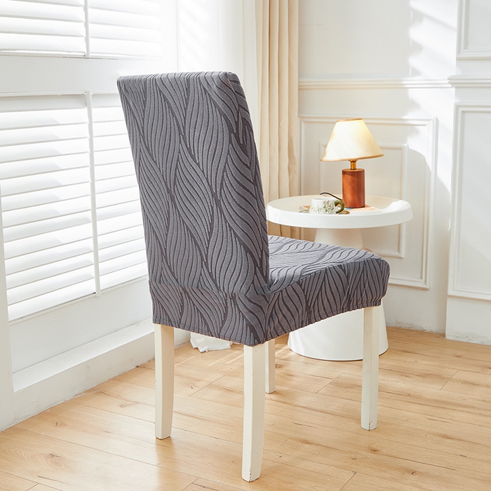 91家纺网 家纺一手货源 找家纺 天下布艺 2025新款云锦椅子套 深灰