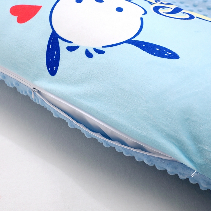 91家纺网 家纺一手货源 找家纺 八零年代 2025新款三丽鸥正版秋冬加厚儿童一体睡袋大宝宝绒防踢被大版卡通懒人被子（含防伪标） 帕恰狗