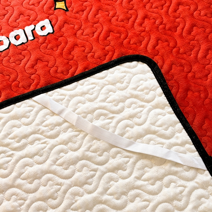 91家纺网 家纺一手货源 找家纺 （总）美达家纺 2025新款高克重牛奶绒夹棉床垫