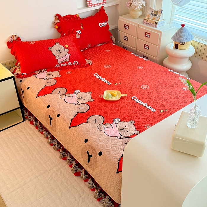 91家纺网 家纺一手货源 找家纺 （总）美达家纺 2025新款牛奶绒榻榻米单床盖床盖单件单品床盖（支持定制，定制款不退不换）