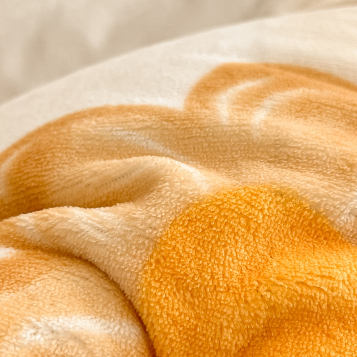 91家纺网 家纺一手货源 找家纺 沐慕 2025新款高克重牛奶绒四件套 牛奶绒-花漾兔