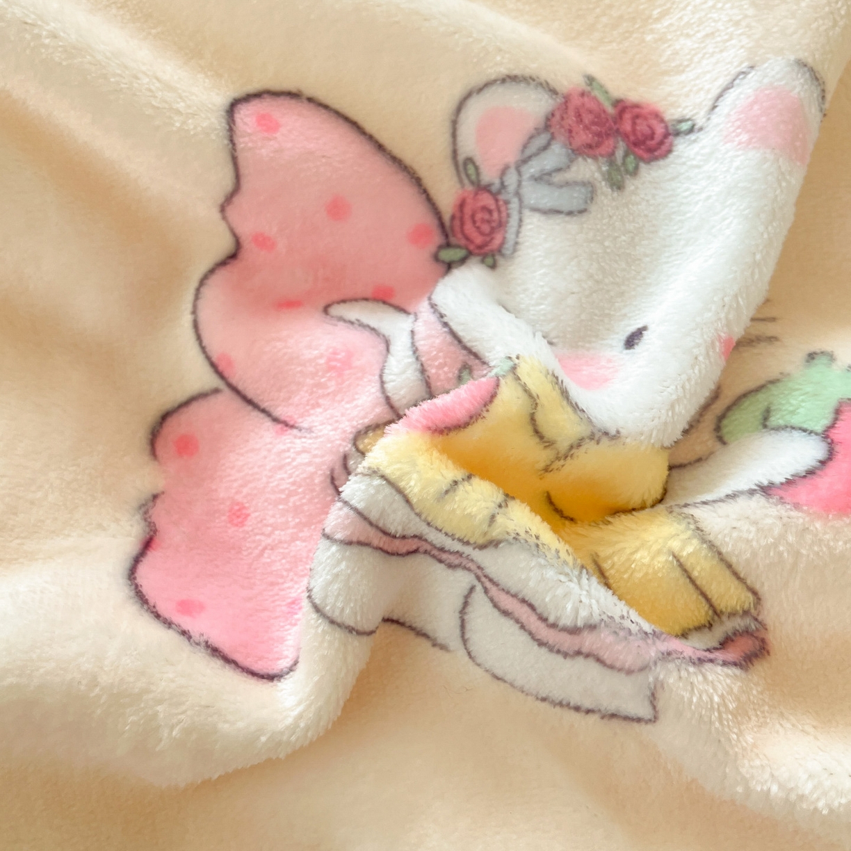 91家纺网 家纺一手货源 找家纺 沐慕 2025新款高克重牛奶绒四件套 牛奶绒-猫咪仙子