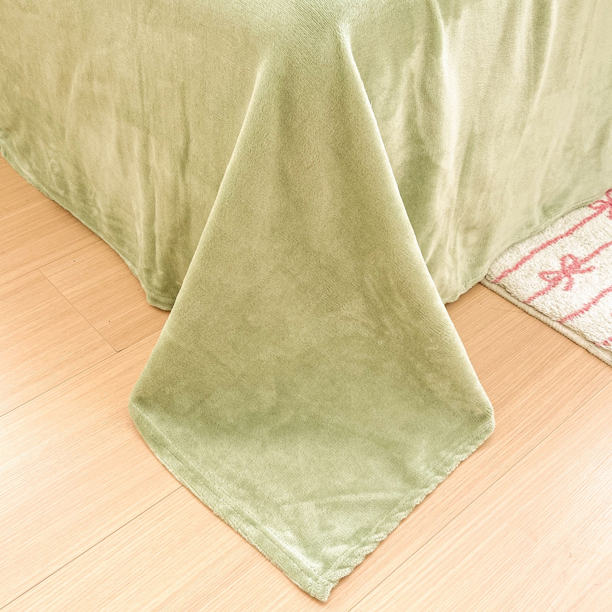 91家纺网 家纺一手货源 找家纺 沐慕 2025新款高克重牛奶绒四件套 牛奶绒-青青萌宠