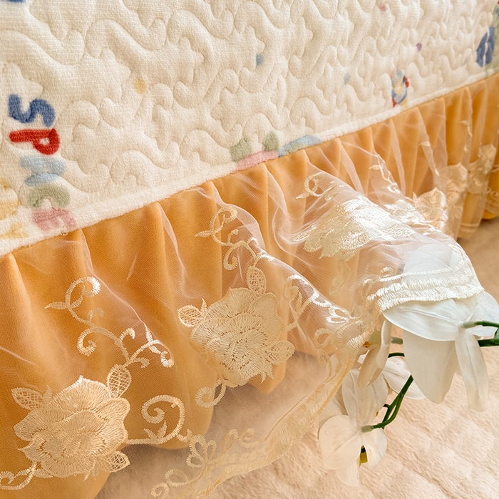 91家纺网 家纺一手货源 找家纺 美达家纺 2025新款卡通牛奶绒印花床盖四件套 恐龙星球