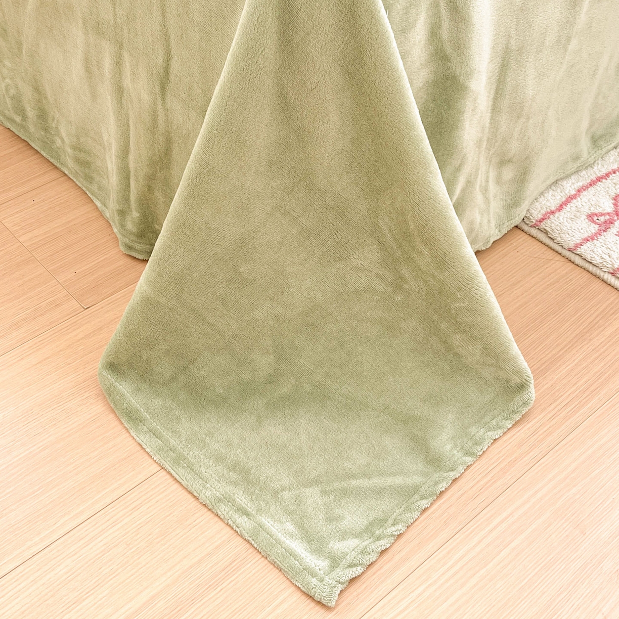 91家纺网 家纺一手货源 找家纺 沐慕 2025新款高克重牛奶绒四件套 牛奶绒-森林女孩