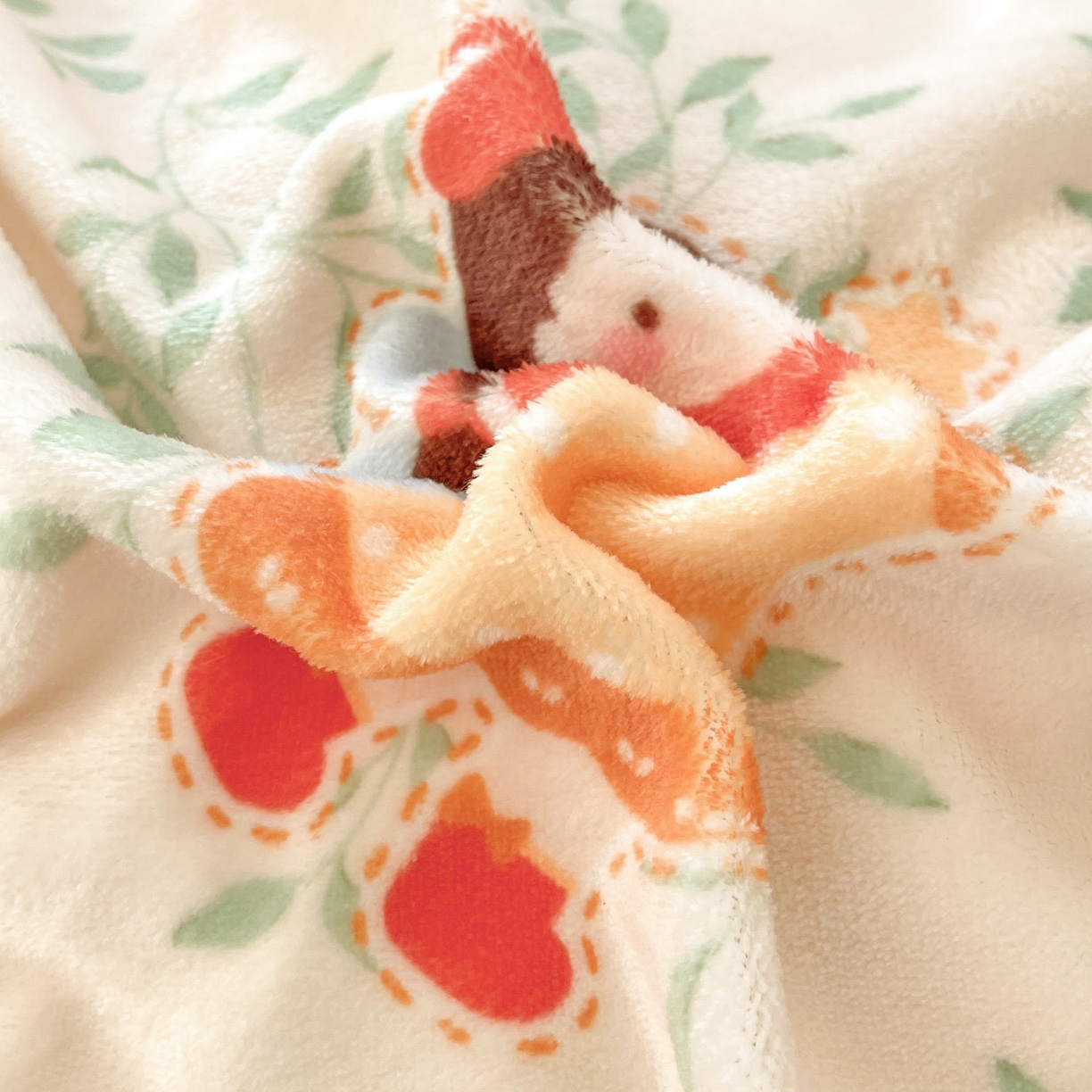 91家纺网 家纺一手货源 找家纺 沐慕 2025新款高克重牛奶绒四件套 牛奶绒-森林女孩