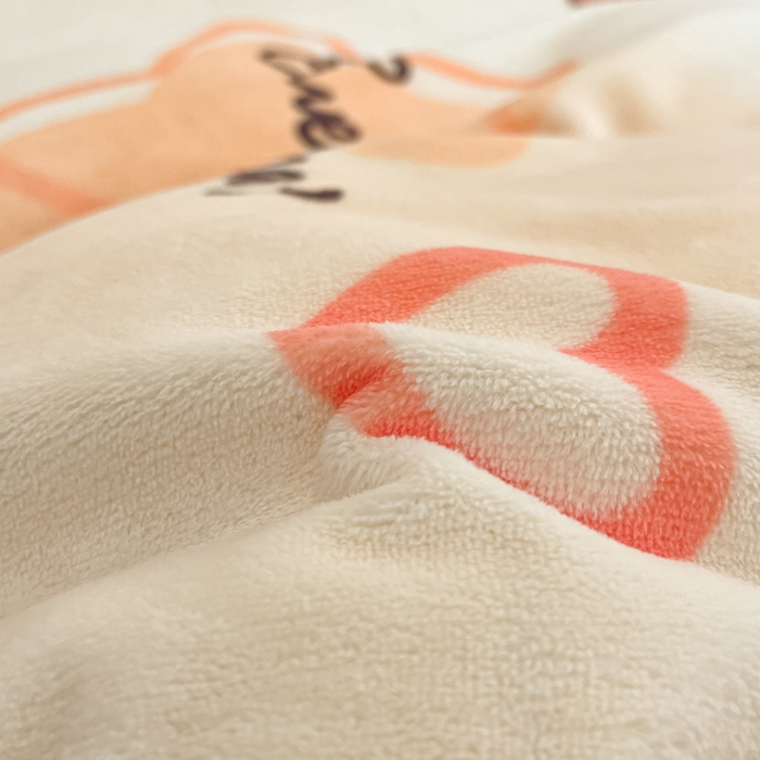 91家纺网 家纺一手货源 找家纺 沐慕 2025新款高克重牛奶绒四件套 牛奶绒-星星熊