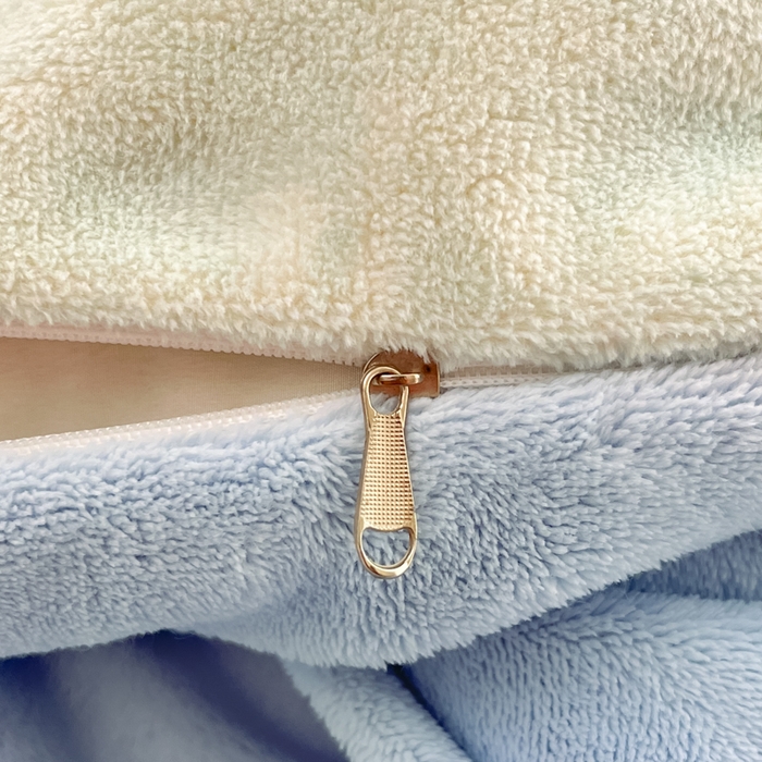 91家纺网 家纺一手货源 找家纺 沐慕 2025新款高克重牛奶绒四件套 牛奶绒-熊墩墩