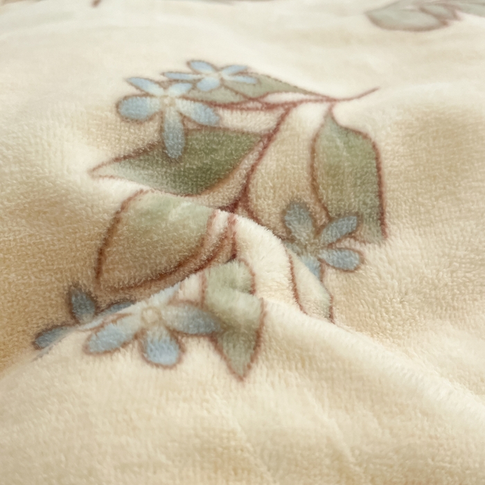 91家纺网 家纺一手货源 找家纺 沐慕 2025新款高克重牛奶绒四件套 牛奶绒-叶子小兔