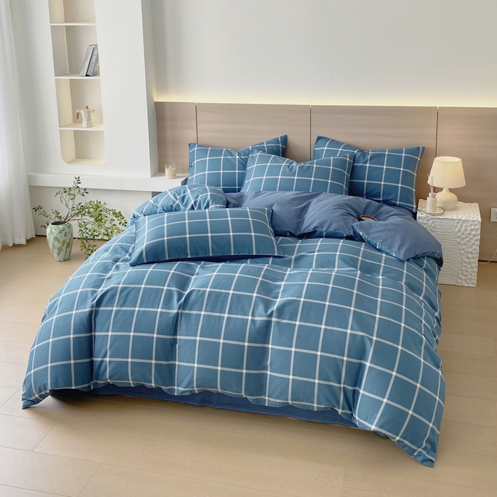 91家纺网 家纺一手货源 找家纺 （总）春皖家纺 2025新款12868全棉印花四件套-大床图