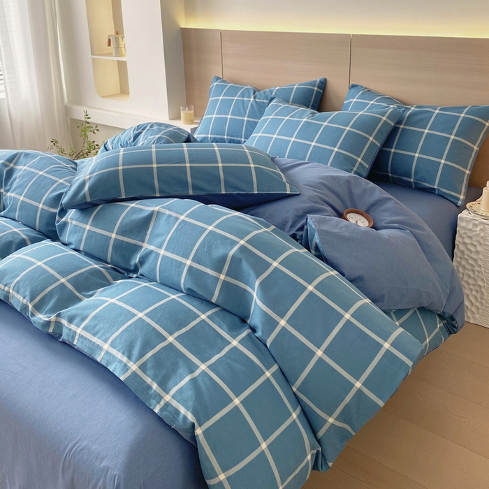 91家纺网 家纺一手货源 找家纺 （总）春皖家纺 2025新款12868全棉印花四件套-大床图