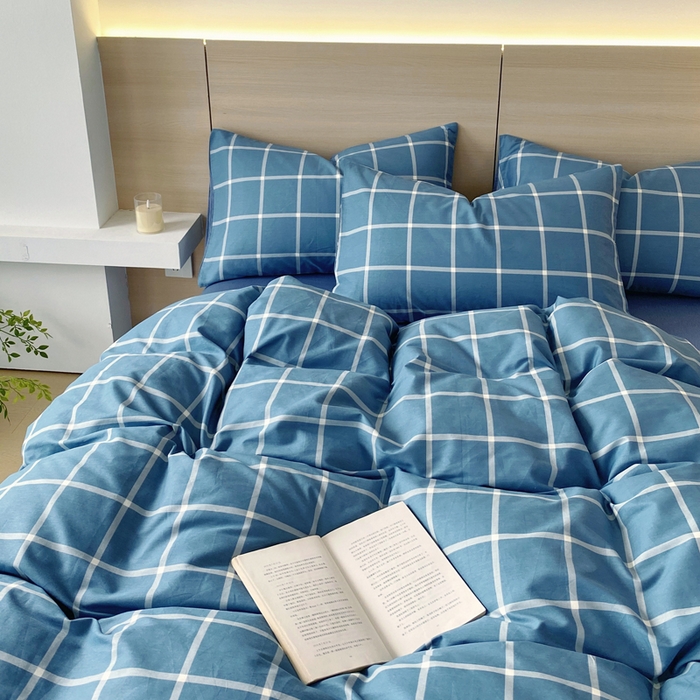 91家纺网 家纺一手货源 找家纺 （总）春皖家纺 2025新款12868全棉印花四件套-大床图