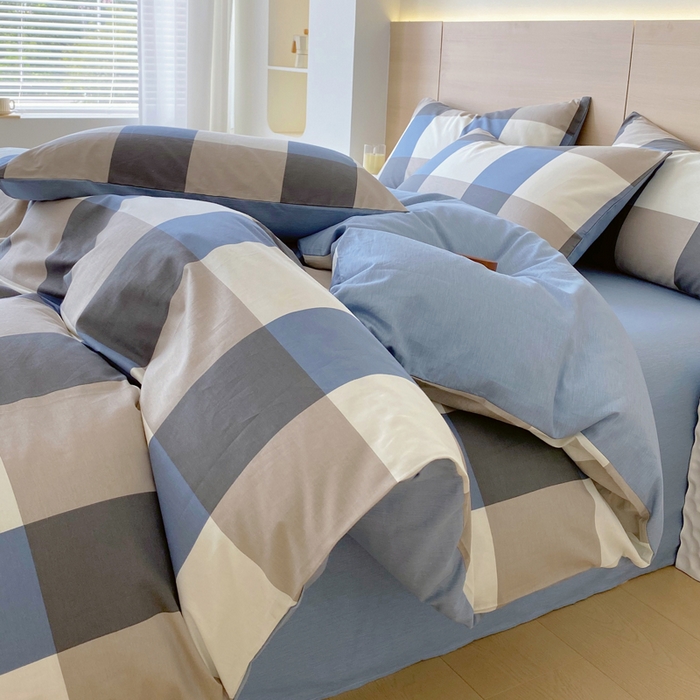 91家纺网 家纺一手货源 找家纺 （总）春皖家纺 2025新款12868全棉印花四件套-大床图