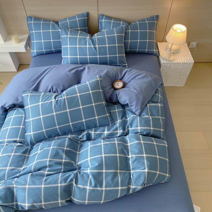 91家纺网 家纺一手货源 找家纺 春皖家纺 2025新款12868全棉印花四件套-大床图 伯拉图兰