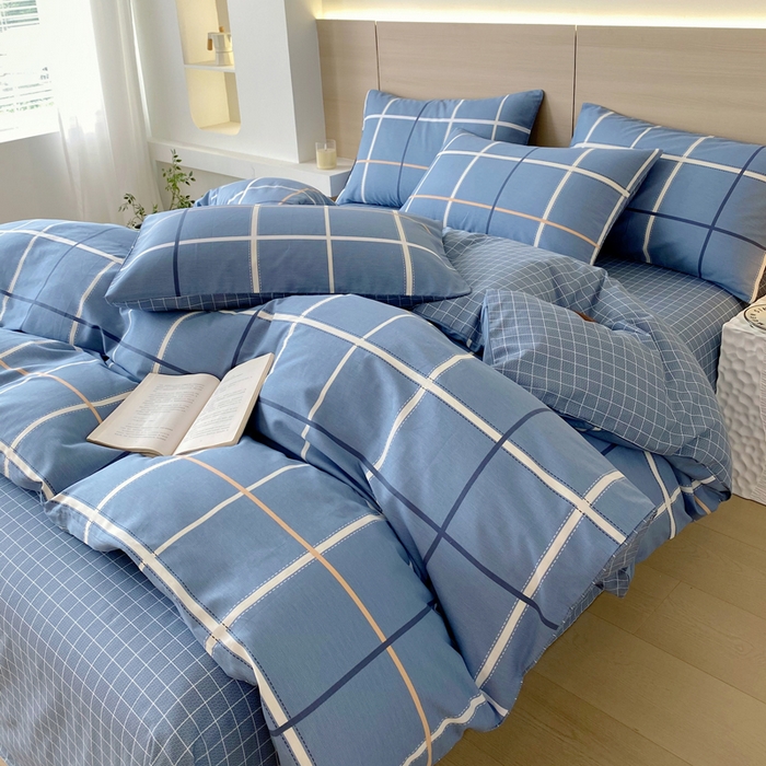 91家纺网 家纺一手货源 找家纺 春皖家纺 2025新款12868全棉印花四件套-大床图 苏兰