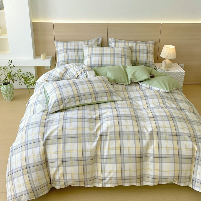 91家纺网 家纺一手货源 找家纺 春皖家纺 2025新款12868全棉印花四件套-大床图 维希格