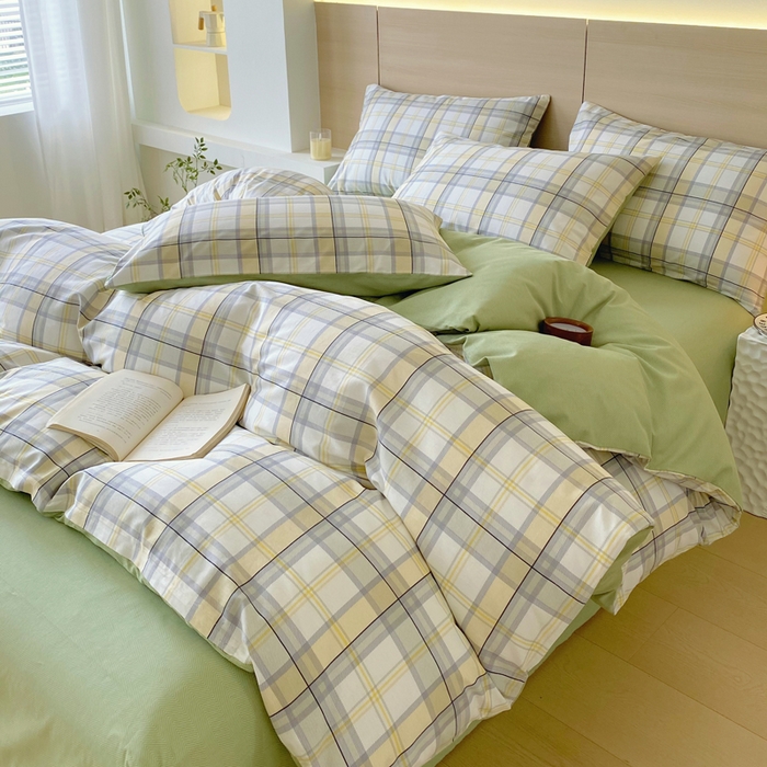 91家纺网 家纺一手货源 找家纺 春皖家纺 2025新款12868全棉印花四件套-大床图 维希格