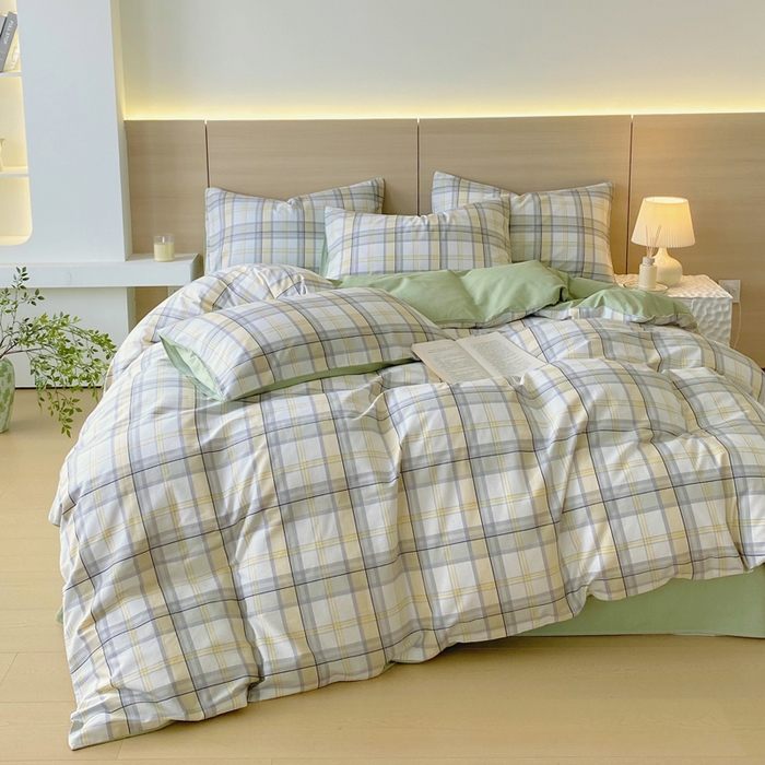 91家纺网 家纺一手货源 找家纺 春皖家纺 2025新款12868全棉印花四件套-大床图 维希格