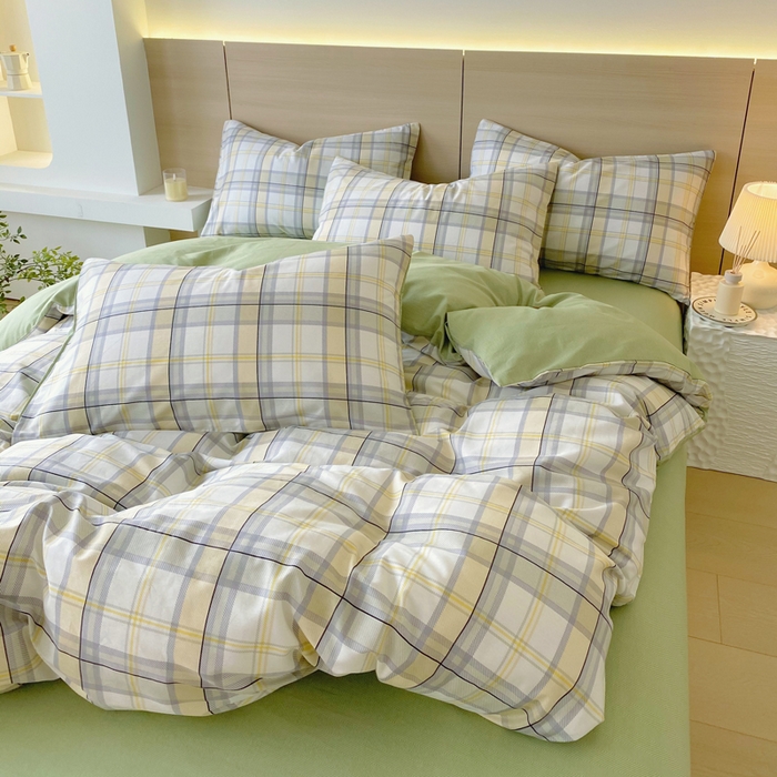 91家纺网 家纺一手货源 找家纺 春皖家纺 2025新款12868全棉印花四件套-大床图 维希格