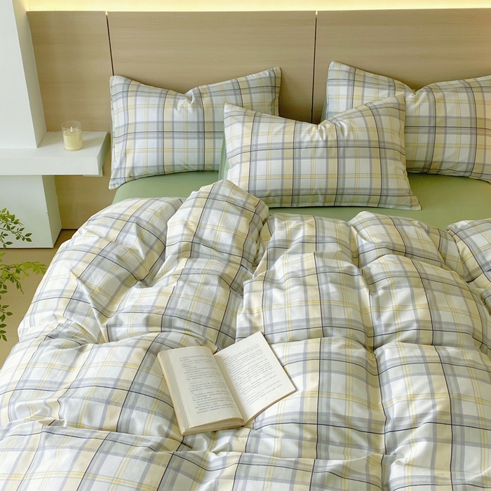 91家纺网 家纺一手货源 找家纺 春皖家纺 2025新款12868全棉印花四件套-大床图 维希格