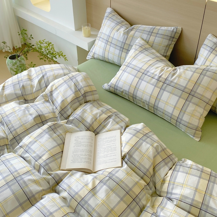 91家纺网 家纺一手货源 找家纺 春皖家纺 2025新款12868全棉印花四件套-大床图 维希格