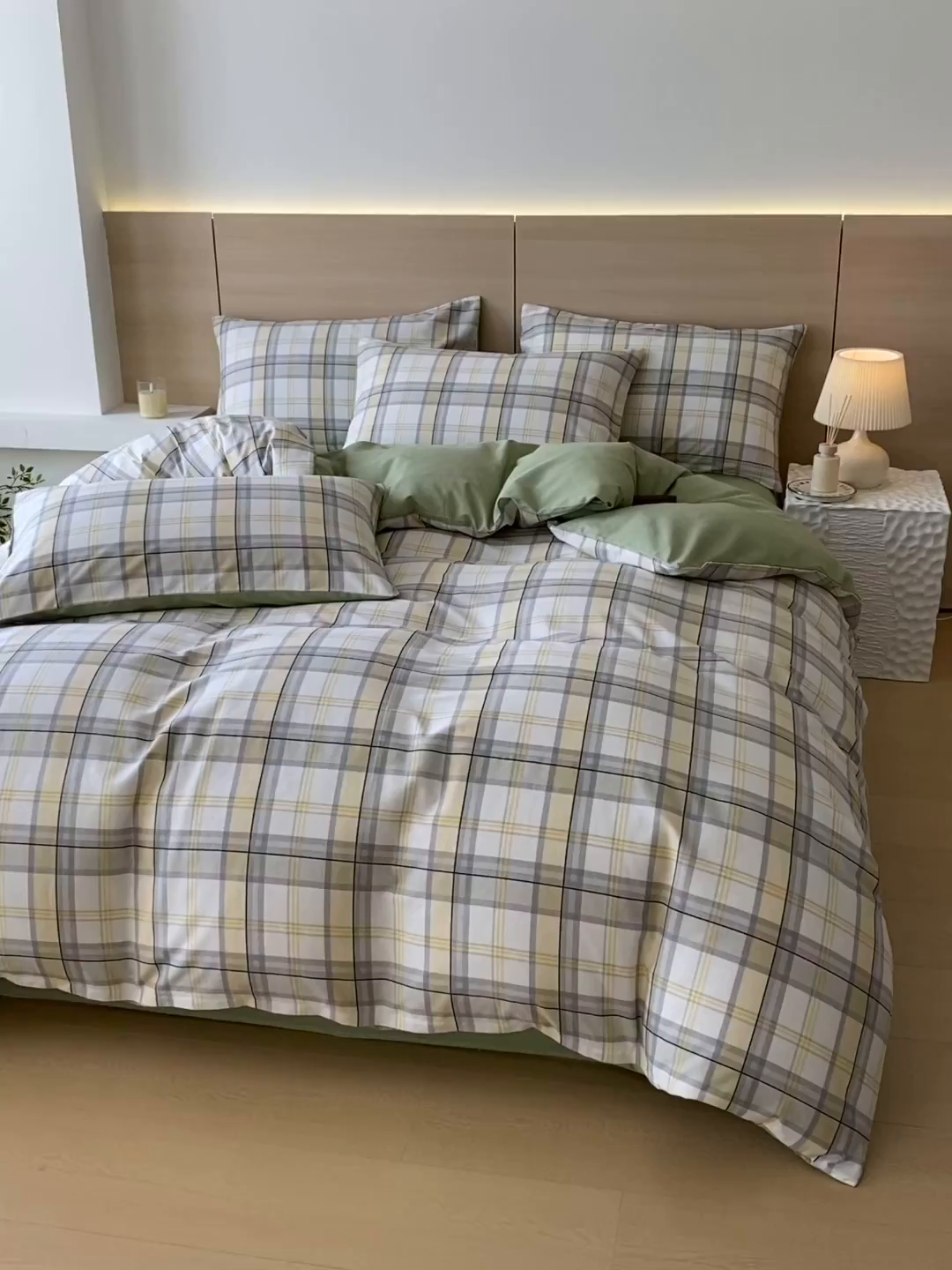 91家纺网 家纺一手货源 找家纺 春皖家纺 2025新款12868全棉印花四件套-大床图 维希格