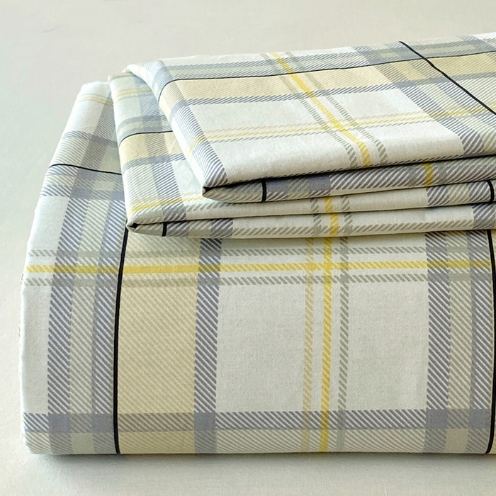 91家纺网 家纺一手货源 找家纺 春皖家纺 2025新款12868全棉印花四件套-大床图 叠拍