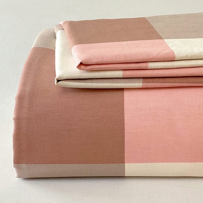 91家纺网 家纺一手货源 找家纺 春皖家纺 2025新款12868全棉印花四件套-大床图 叠拍