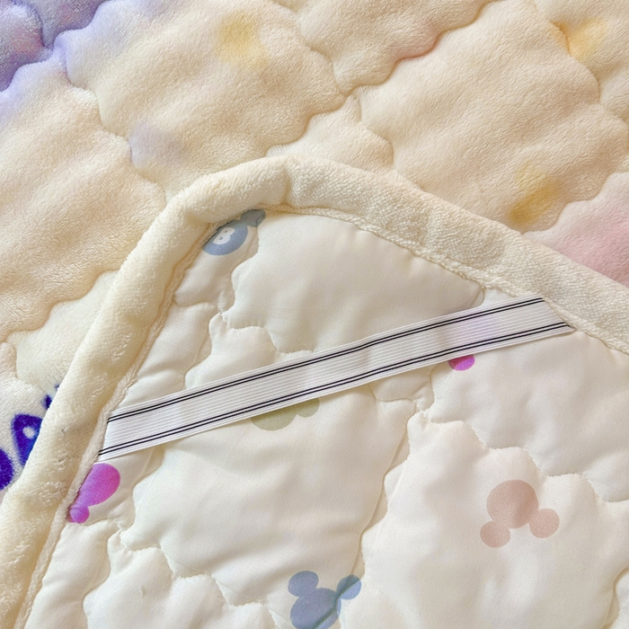 91家纺网 家纺一手货源 找家纺 （总）优品惠 2025新款兔毛绒床垫学生床垫床褥子床护垫