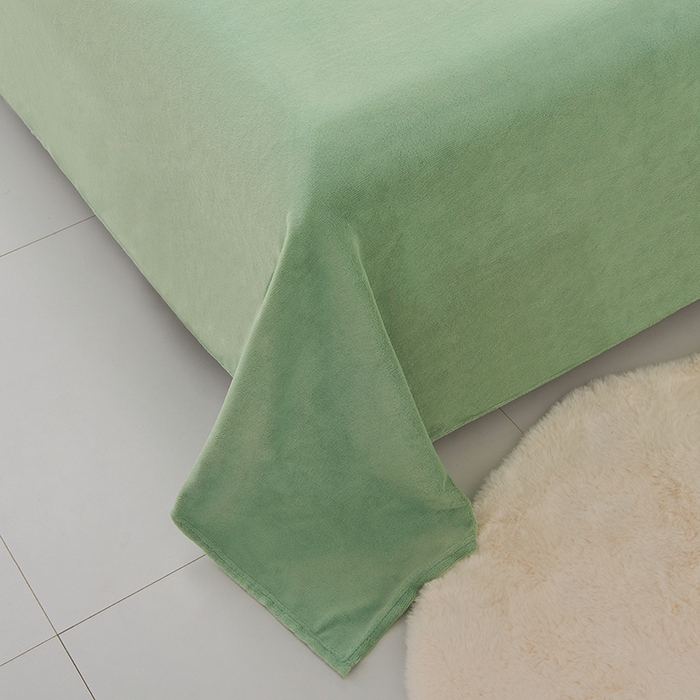 91家纺网 家纺一手货源 找家纺 炫拼家纺 2025新款刺绣黑花边高克重牛奶绒四件套-法式玫瑰 法式玫瑰-春熙绿