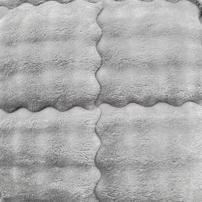 91家纺网 家纺一手货源 找家纺 优品惠 2025新款兔毛绒床垫学生床垫床褥子床护垫 高级灰