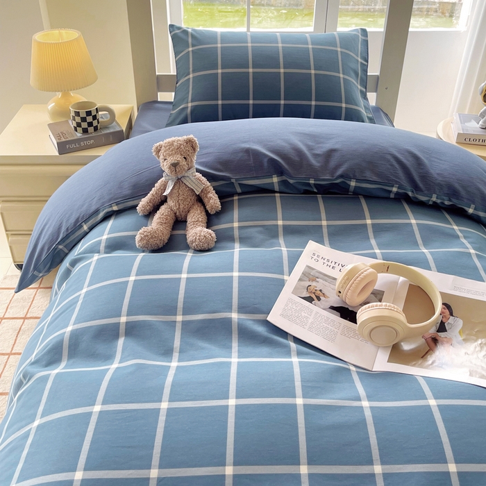 91家纺网 家纺一手货源 找家纺 （总）春皖家纺 2025新款12868全棉印花上下铺四件套-学生床