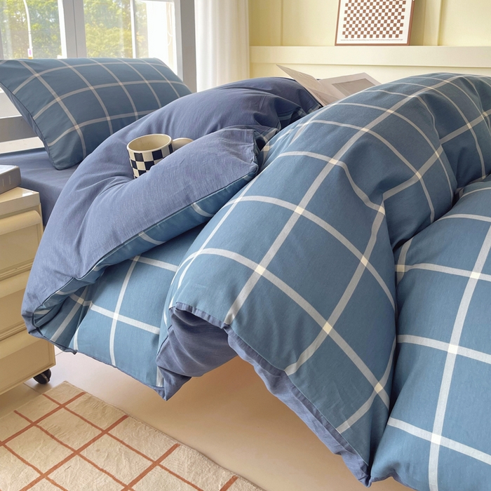 91家纺网 家纺一手货源 找家纺 （总）春皖家纺 2025新款12868全棉印花上下铺四件套-学生床