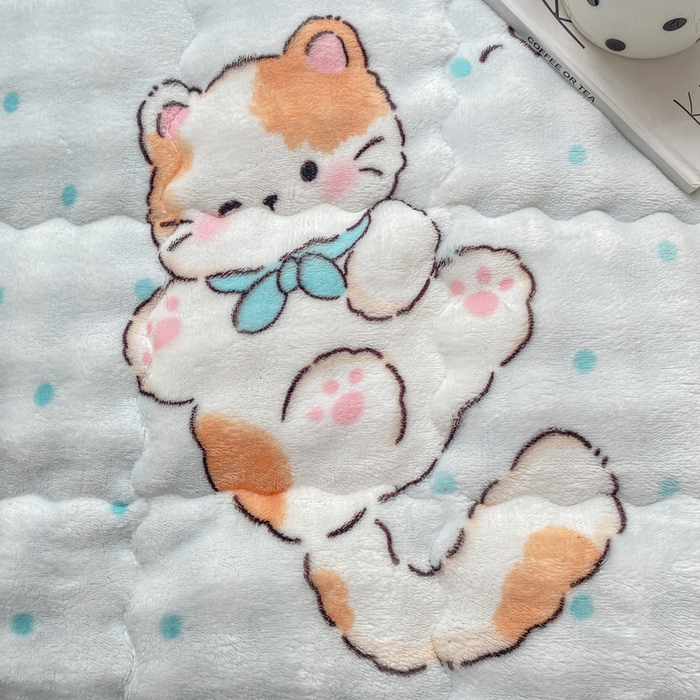 91家纺网 家纺一手货源 找家纺 优品惠 2025新款兔毛绒床垫学生床垫床褥子床护垫 萌宠